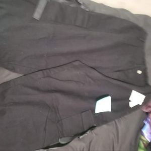 Black cargo pants